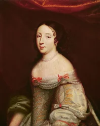 Portrait of Anne of Austria, Infanta of Spain, Queen consort of France and Navarre